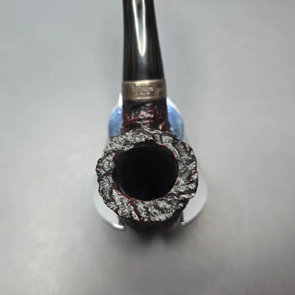 Peterson Cobble 05 Rusticated and Sandblasted Calabash with Silver (New) - Image 8