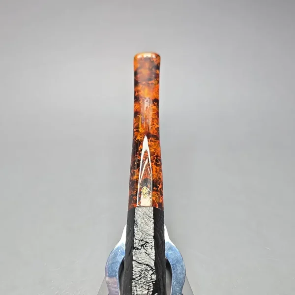 Savinelli Ottagono Long II Sandblasted Panel Dublin Briar Pipe, New, 6mm - Image 6