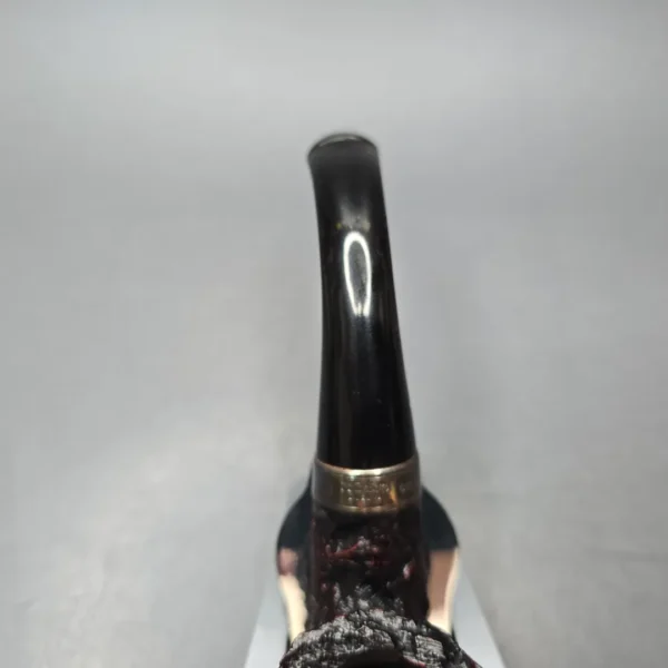 Peterson Cobble 05 Rusticated and Sandblasted Calabash with Silver (New) - Image 7