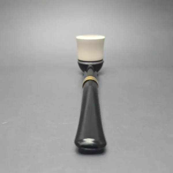 Falcon International w/ MBSD Meerschaum Dublin Block Meerschaum Bowl Pipe, New, 6mm - Image 11