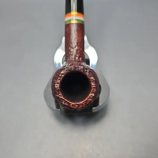 Peterson 2026 St Patrick's Day 87 Sandblasted Apple, Briar Pipe, New - Image 8