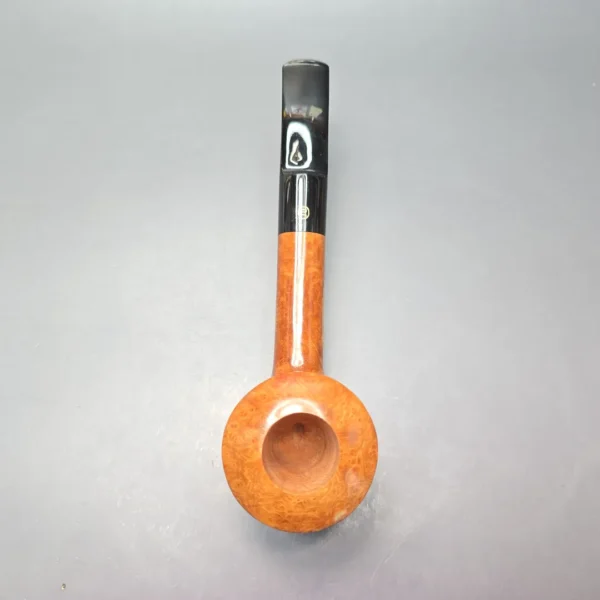James Upshall Empire Old England XXL Smooth Poker Estate Briar Pipe, Unsmoked - Image 9