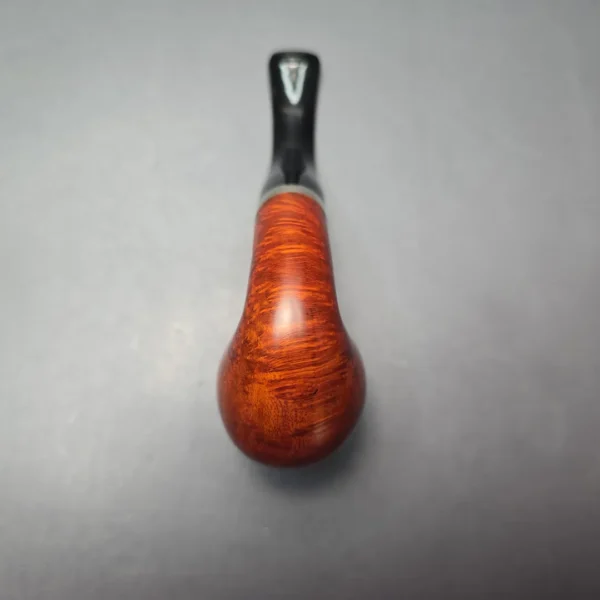 Merchant Service Smooth Full Bent Oom Paul Estate Briar Pipe, Unsmoked - Image 9