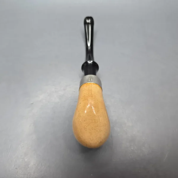 Belt (London Meerschaum) Fumed African Block Meerschaum Bent Billiard with Les Wood Silver (Unsmoked Estate) - Image 10