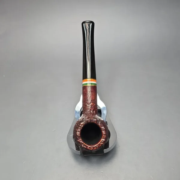 Peterson 2026 St Patrick's Day 87 Sandblasted Apple, Briar Pipe, New - Image 10