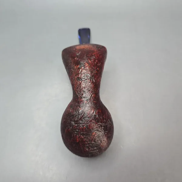 Buckeye Hand Made Contrast Sandblasted Wasp Briar Pipe, New - Image 10