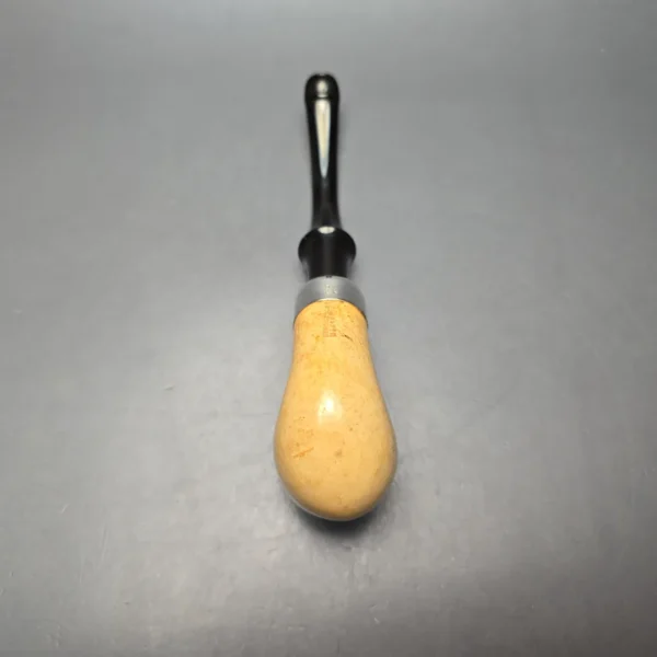 Belt Fumed African Block Meerschaum Bent Billiard w/ Les Wood Silver Estate Pipe, Unsmoked - Image 10