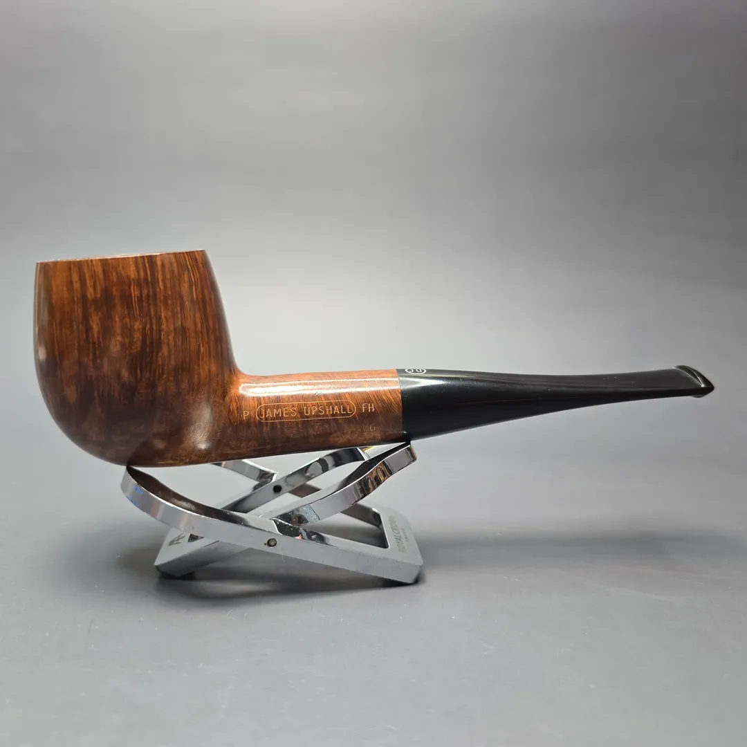 James Upshall P Grade Group 6 Smooth Apple Estate Briar Pipe, Unsmoked - Image 2