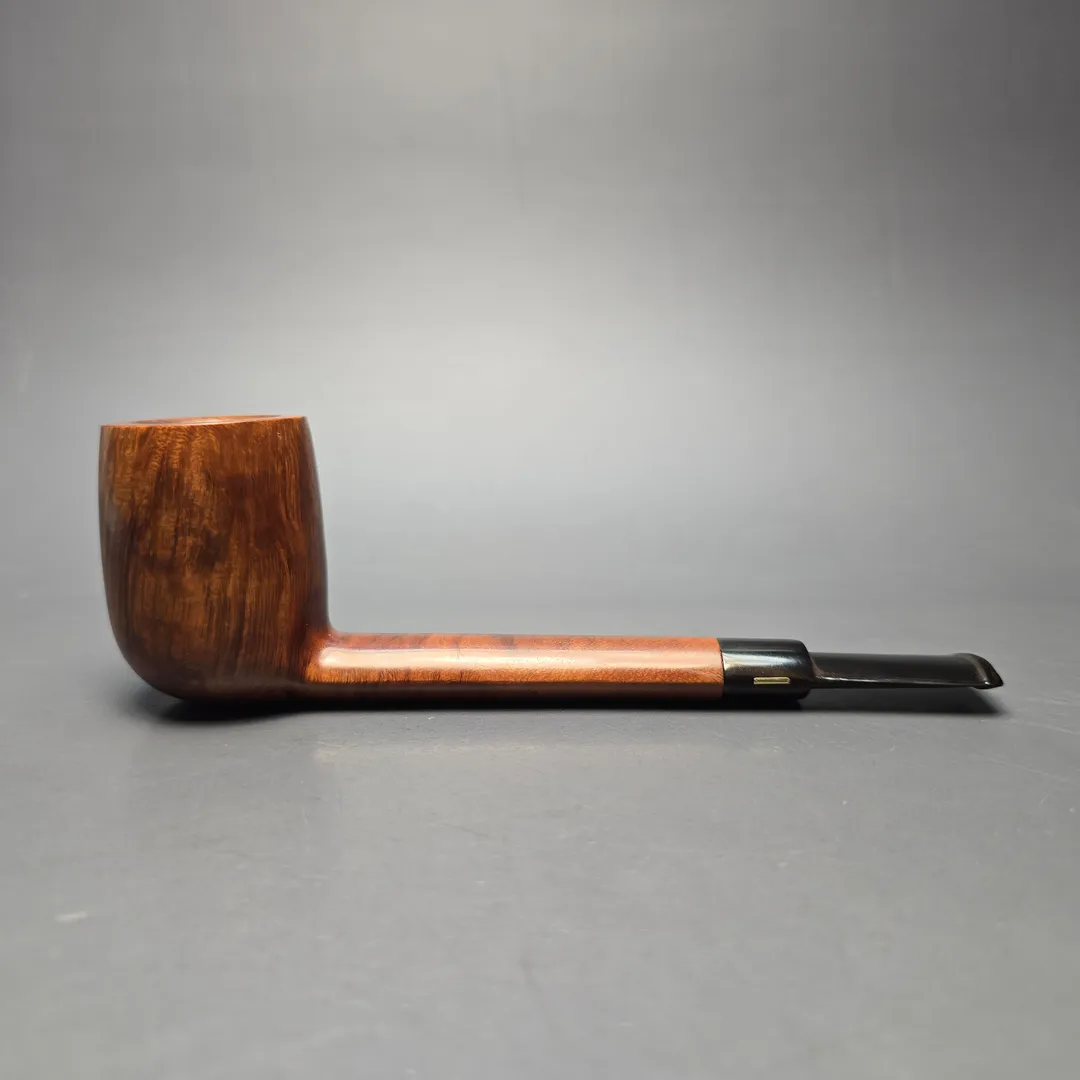 Savinelli De Luxe Milano 803 KS Smooth Lumberman Estate Briar Pipe, Italian Estates - Image 2