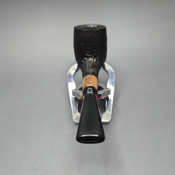 MBSD Briars by Piero Vitale Black Rusticated Billiard with Olivewood (New) - Image 5