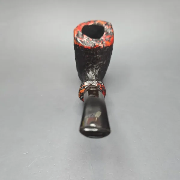 Nording 5 Partially Sandblasted Freehand Estate Briar Pipe, Danish Estates - Image 5