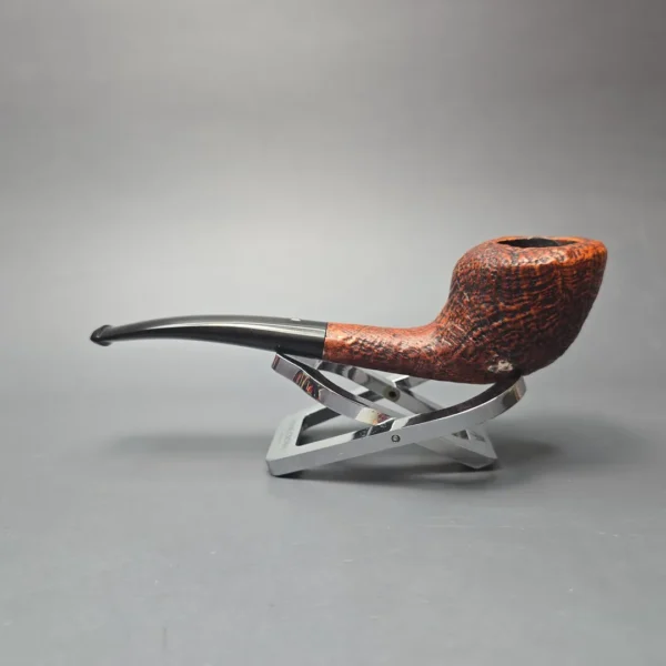 Stanwell Reg Era (c.1960s-70s) 47 Sandblasted Scoop Estate Briar Pipe, Unsmoked - Image 4