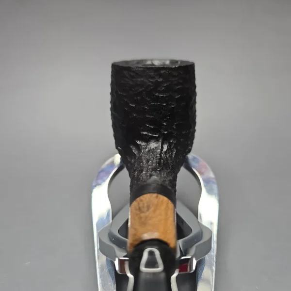 MBSD Briars by Piero Vitale Black Rusticated Billiard with Olivewood (New) - Image 6