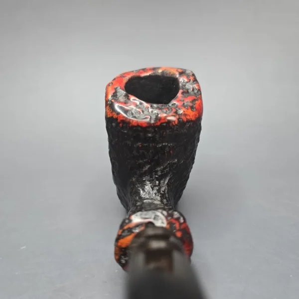 Nording 5 Partially Sandblasted Freehand Estate Briar Pipe, Danish Estates - Image 6