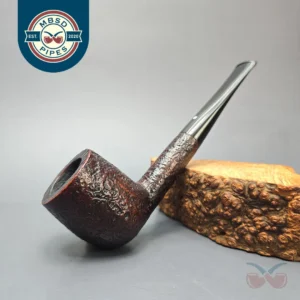 Dunhill 1964 Shell Briar 252 Sandblasted Billiard Estate Briar Pipe, English Estates