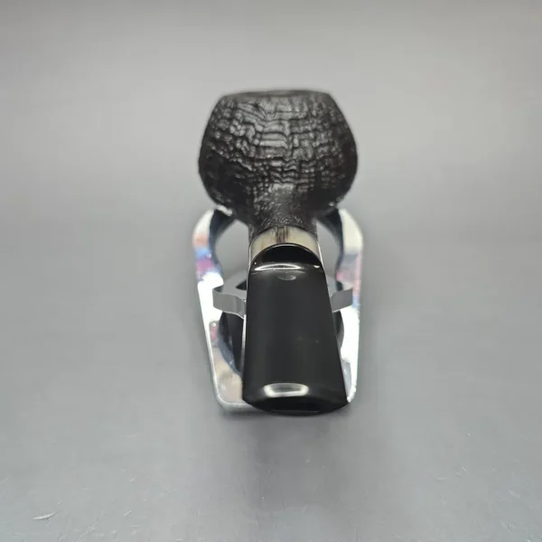 Abe Herbaugh 2026 Sandblasted Tomato w/ Horn Estate Briar Pipe, American Estates - Image 5
