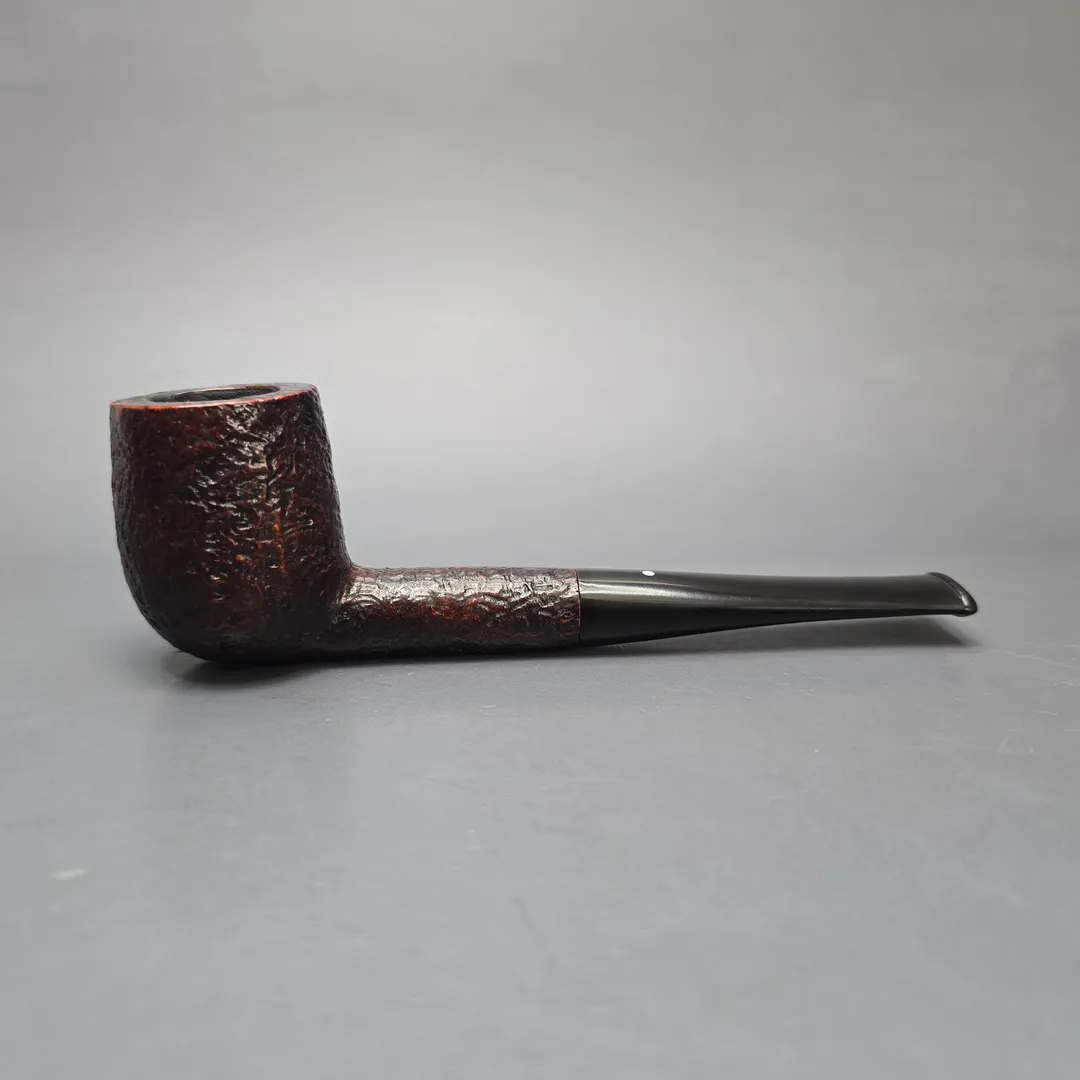 Dunhill 1964 Shell Briar 252 Sandblasted Billiard Estate Briar Pipe, English Estates - Image 2
