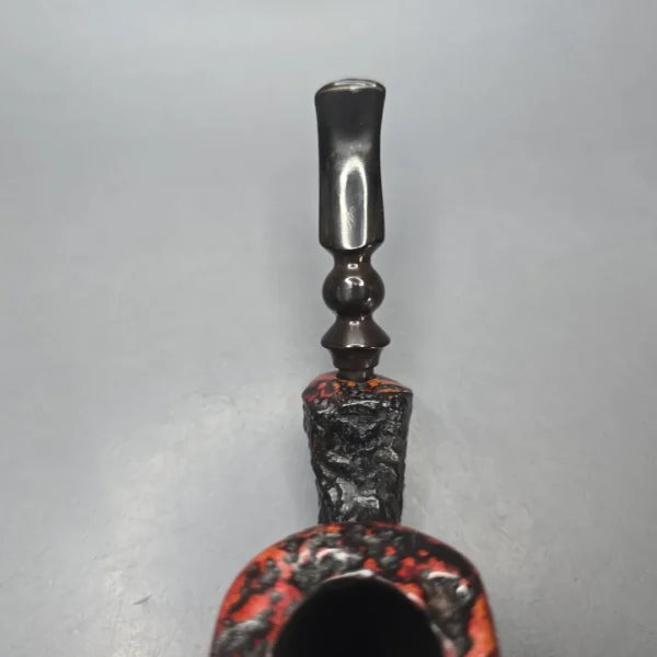 Nording 5 Partially Sandblasted Freehand Estate Briar Pipe, Danish Estates - Image 8