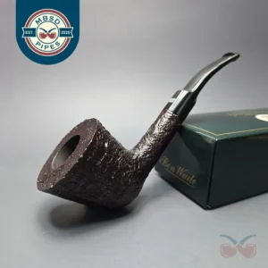 Ben Wade (Peter Wilson) XL Sandblasted Dublin Estate Briar Pipe, Unsmoked