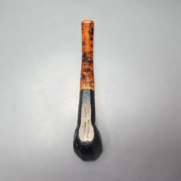 Savinelli Ottagono Long II Sandblasted Panel Dublin Briar Pipe, New, 6mm - Image 10