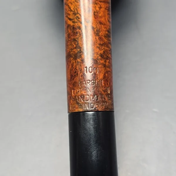 WO Larsen (c.1960s) Super 100 Copenhagen Smooth Stack Estate Briar Pipe, Danish Estates - Image 11