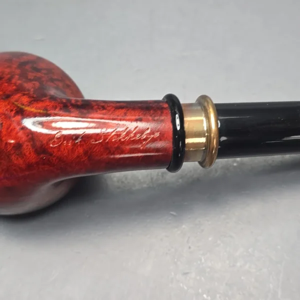 4th Generation (by Chacom) Smooth Churchwarden with Brass (Unsmoked Estate) - Image 12