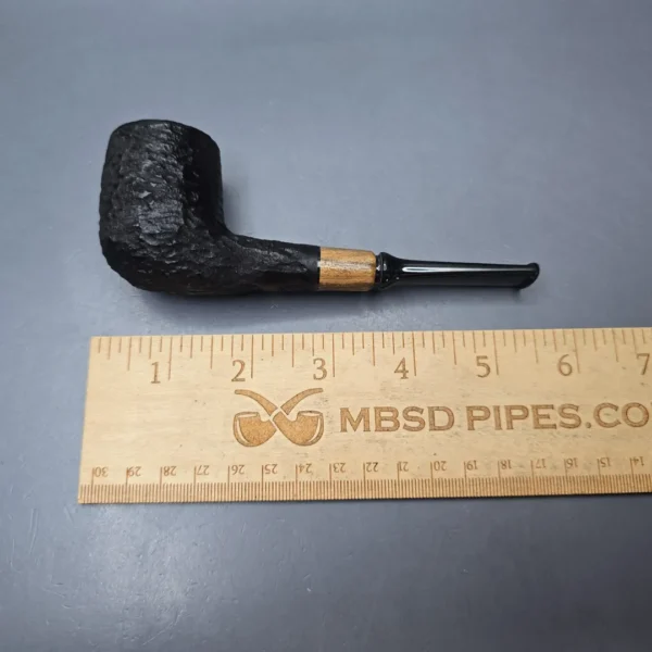 MBSD Briars by Piero Vitale Black Rusticated Billiard with Olivewood (New) - Image 11