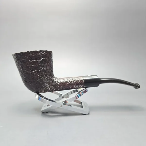 Ben Wade (Peter Wilson) XL Sandblasted Dublin Estate Briar Pipe, Unsmoked - Image 3
