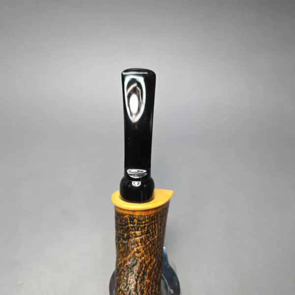 MBSD Briars Modern Masters 2 (K) Sandblasted Blowfish w/ Boxwood Handmade Briar Pipe, New - Image 6