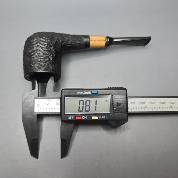 MBSD Briars by Piero Vitale Black Rusticated Billiard with Olivewood (New) - Image 12