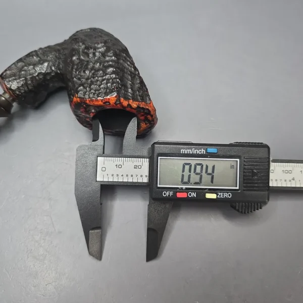 Nording 5 Partially Sandblasted Freehand Estate Briar Pipe, Danish Estates - Image 13