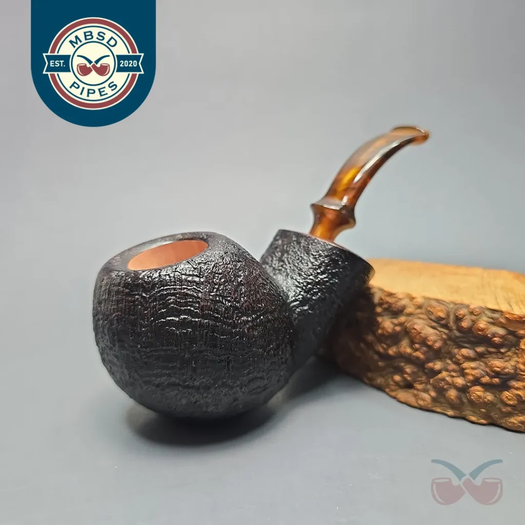 Buckeye Hand Made Sandblasted Stubby Blowfish (New)