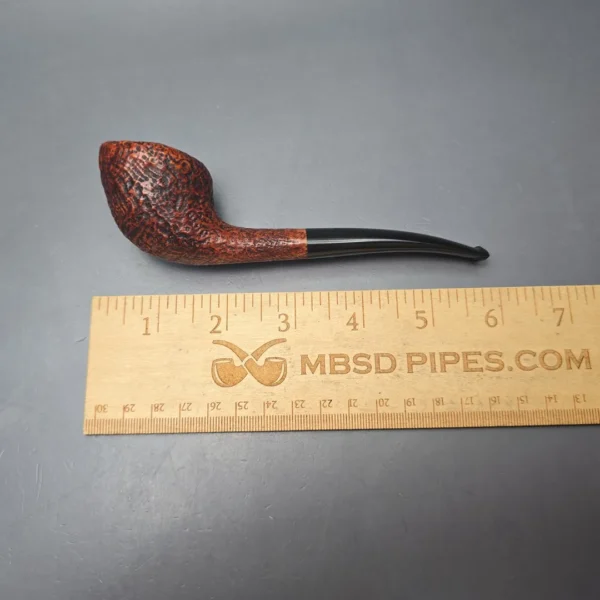 Stanwell Reg Era (c.1960s-70s) 47 Sandblasted Scoop Estate Briar Pipe, Unsmoked - Image 12