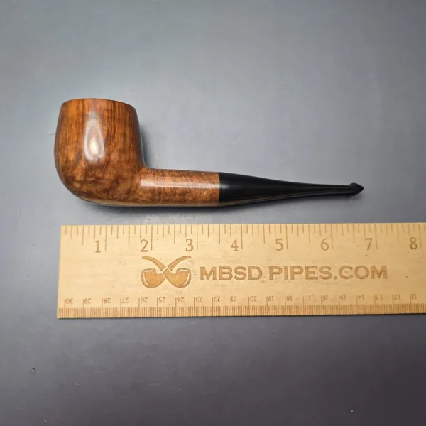 James Upshall P Grade Group 6 Smooth Apple Estate Briar Pipe, Unsmoked - Image 13