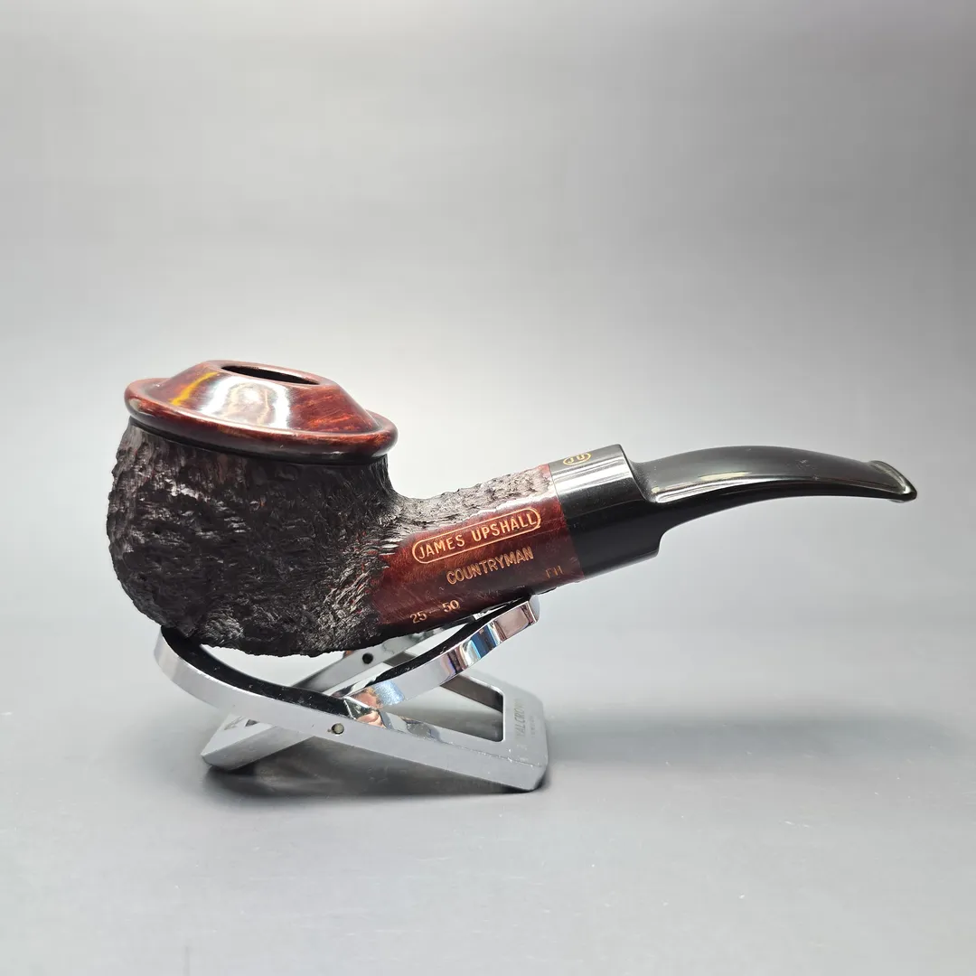 James Upshall Limited Edition Countryman Rhodesian Estate Briar Pipe, Unsmoked - Image 2