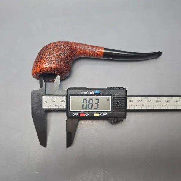 Stanwell Reg Era (c.1960s-70s) 47 Sandblasted Scoop Estate Briar Pipe, Unsmoked - Image 13