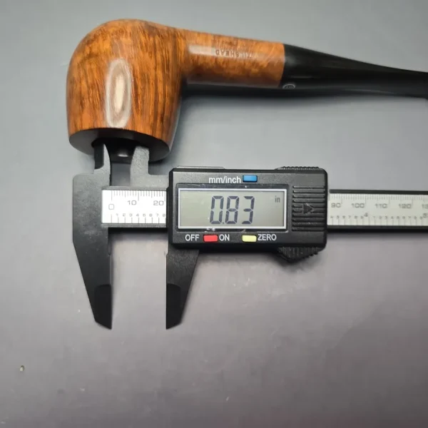 James Upshall P Grade Group 6 Smooth Apple Estate Briar Pipe, Unsmoked - Image 14