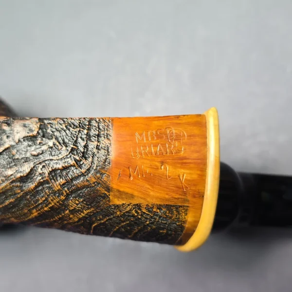 MBSD Briars Modern Masters 2 (K) Sandblasted Blowfish w/ Boxwood Handmade Briar Pipe, New - Image 11