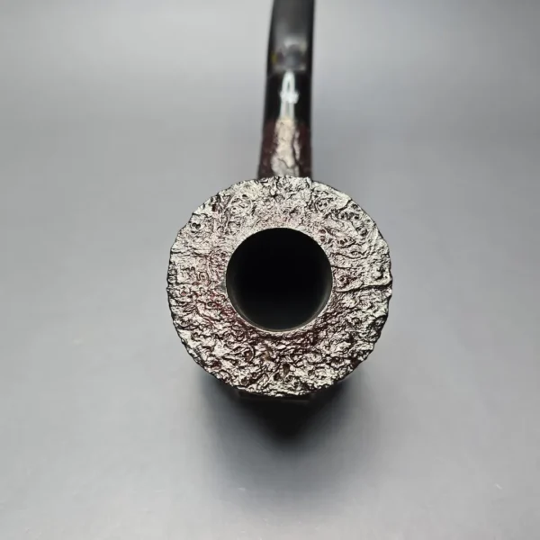 Ben Wade (Peter Wilson) XL Sandblasted Dublin Estate Briar Pipe, Unsmoked - Image 7