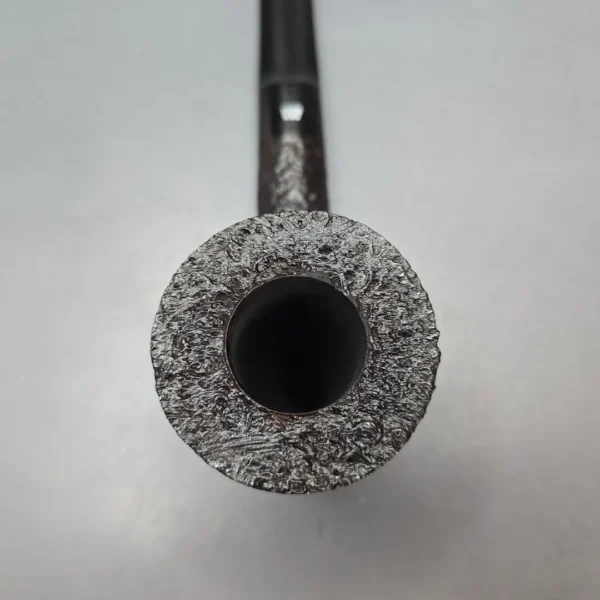 Ben Wade (Peter Wilson) Magnum Sandblasted Dublin Estate Briar Pipe, Unsmoked - Image 8