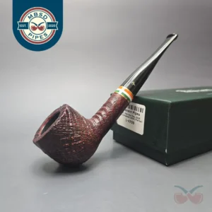 Peterson 2026 St Patrick's Day 606 Sandblasted Pot Briar Pipe, New