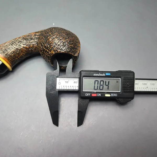 MBSD Briars Modern Masters 2 (K) Sandblasted Blowfish w/ Boxwood Handmade Briar Pipe, New - Image 13
