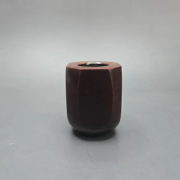 Ferndown Reo 3 Star Smooth Panel w/ Silver Estate Briar Pipe, English Estates - Image 3