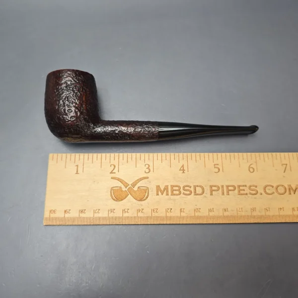 Dunhill 1964 Shell Briar 252 Sandblasted Billiard Estate Briar Pipe, English Estates - Image 12