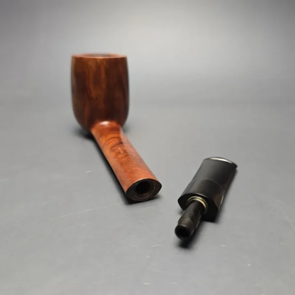 Savinelli De Luxe Milano 803 KS Smooth Lumberman Estate Briar Pipe, Italian Estates - Image 15
