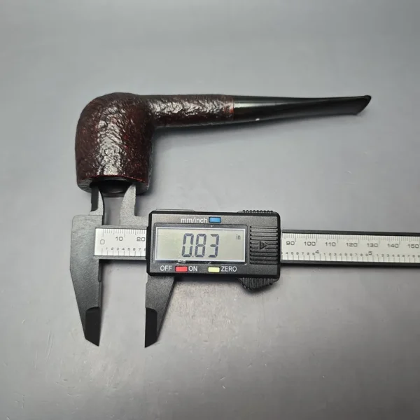 Dunhill 1964 Shell Briar 252 Sandblasted Billiard Estate Briar Pipe, English Estates - Image 14