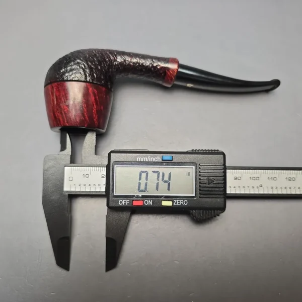 Stanwell 2008 Pipe of the Year Partially Sandblasted Rhodesian (Unsmoked Estate) - Image 13