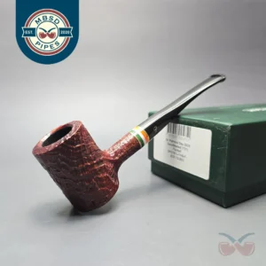 Peterson 2026 St Patrick's Day 701 Sandblasted Poker Briar Pipe, New