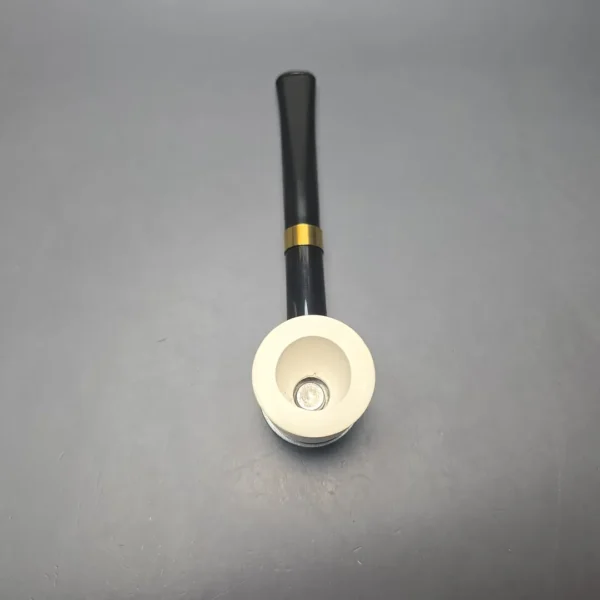 Falcon International w/ MBSD Meerschaum Dublin Block Meerschaum Bowl Pipe, New, 6mm - Image 7