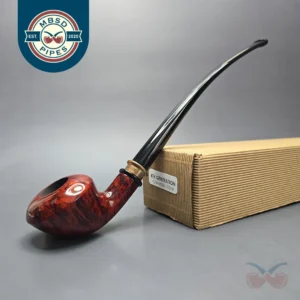 4th Generation (by Chacom) Smooth Churchwarden with Brass (Unsmoked Estate)